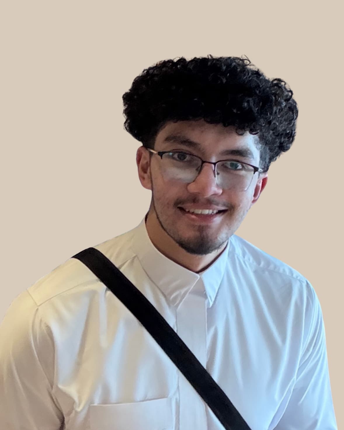 Ahmed Irsane, one of the two hosts